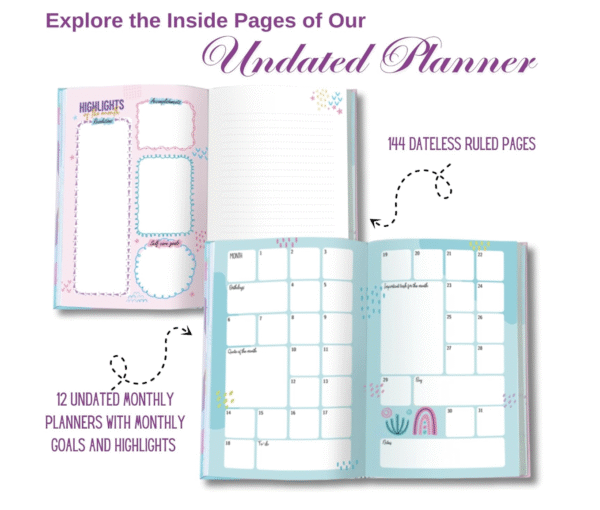 smile sparkle shine Planner kit 2
